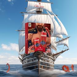 Old Spice Captain Deo Stick 50Ml Duş Jeli 250Ml Giftpack - 8