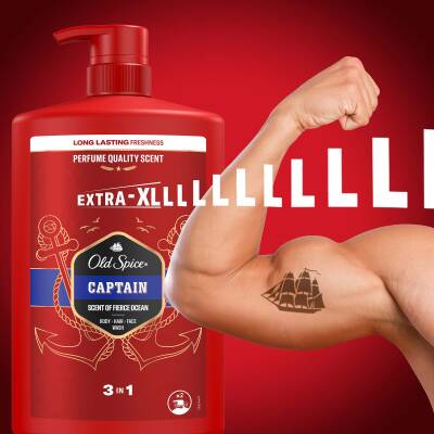 Old Spice Du Jelı Captaın 1000Ml - 8