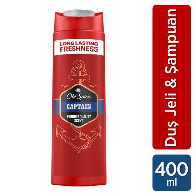 Old Spice Shamp&Bdywsh Captaın 400Ml - 1