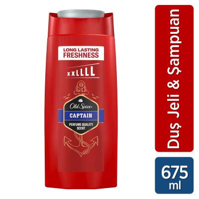 Old Spice Shamp&Bdywsh Captaın 675Ml - 1