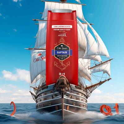 Old Spice Shamp&Bdywsh Captaın 675Ml - 7