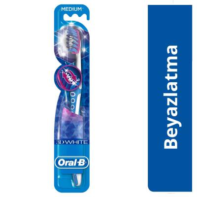 Oral-B 3Dwhite Luxe Pro-Flex Manuel Diş Fırçası, 1’Li Ambala - 1