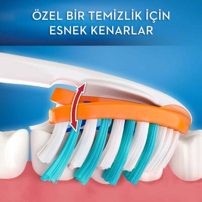 Oral-B 3Dwhite Luxe Pro-Flex Manuel Diş Fırçası, 1’Li Ambala - 5