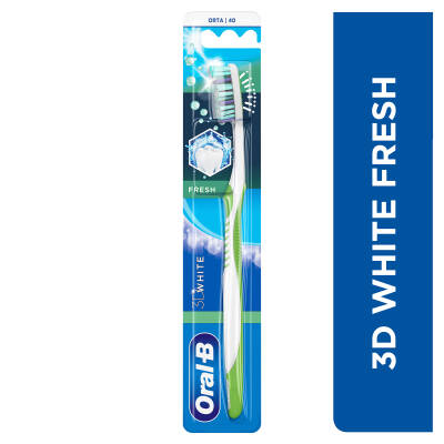 Oral-B Advantage 3Dwhite Fresh Manuel Diş Fırçası - 1