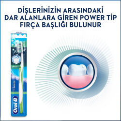 Oral-B Advantage 3Dwhite Fresh Manuel Diş Fırçası - 4