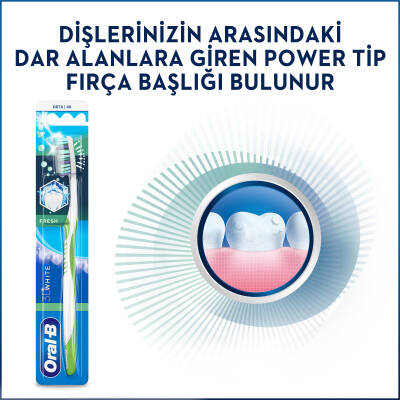 Oral-B Advantage 3Dwhite Fresh Manuel Diş Fırçası - 4