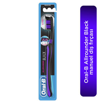 Oral-B Allrounder Black Manuel Diş Fırçası - 1