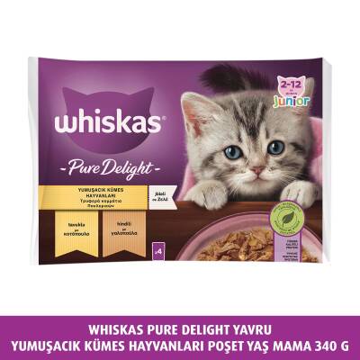 Whiskas Yavru Güveç Klasik 4'Lü 340 Gr - 2