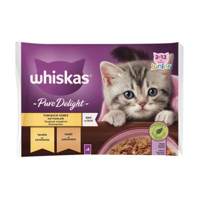 Whiskas Yavru Güveç Klasik 4'Lü 340 Gr - 3