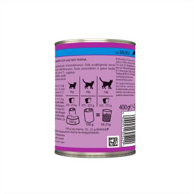 Whiskas Ton Balıklı 400 Gr - 11