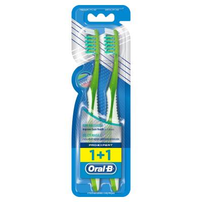 Oral-B Diş Eti Masajı Yapan Diş Fırçası Pro-Expert 40 Orta 1+1 - 6