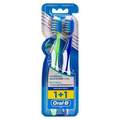 Oral-B Diş Eti Masajı Yapan Diş Fırçası Pro-Expert 40 Orta 1+1 - 7