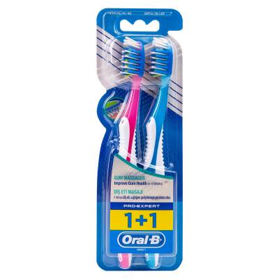 Oral-B Diş Eti Masajı Yapan Diş Fırçası Pro-Expert 40 Orta 1+1 - 9