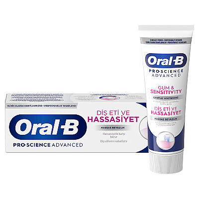 ORAL-B DİŞ ETİ VE HASSASİYET HASSAS BEYAZLIK 75 ML - 6