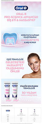 ORAL-B DİŞ ETİ VE HASSASİYET MÜKEMMEL KORUMA 75 ML - 1