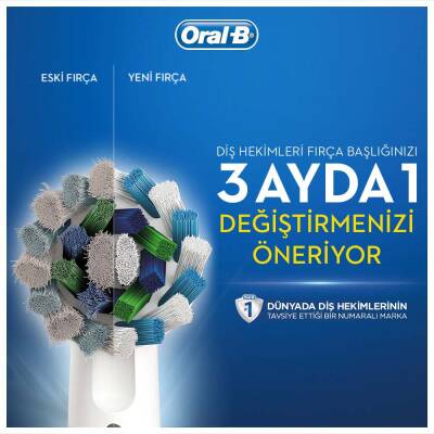 Oral-B D150 Şarj Edilebilir Diş Fırçası + 1 Yedek Başlık - 7