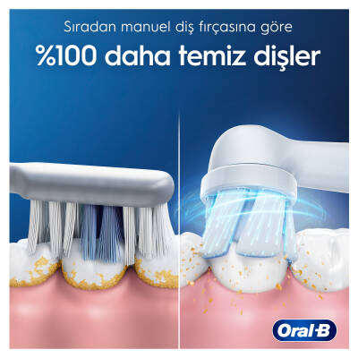 Oral-B iO 2 Sakin Pembe Şarjlı Diş Fırçası+1 Diş Fırçası Başlığı - 8
