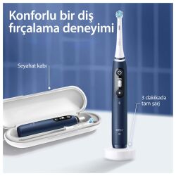 Oral-B İo 7 Şarjlı Diş Fırçası - Lacivert - 9
