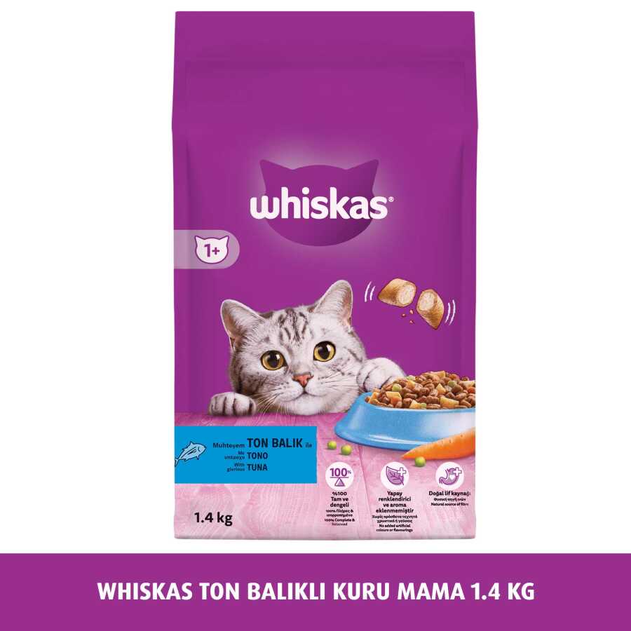  Whiskas Ton Balıklı Kuru Mama 1.4 Kg