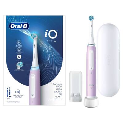 Oral-B İo4 Şarjlı Diş Fırçası Lavanta - 4