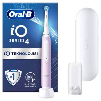 Oral-B İo4 Şarjlı Diş Fırçası Lavanta - 1