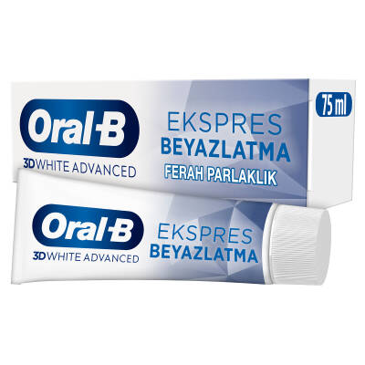 Oral B Macun 3Dw Express 75Ml - 1