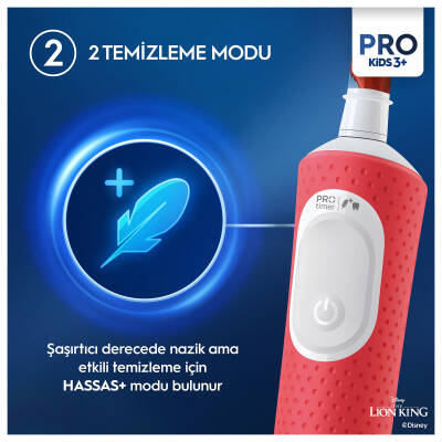 Oral-B Sarjlı Dıs Fırcası Kıds Pro 1Ct - 3