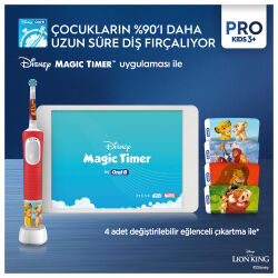Oral-B Sarjlı Dıs Fırcası Kıds Pro 1Ct - 6
