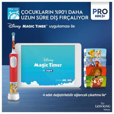 Oral-B Sarjlı Dıs Fırcası Kıds Pro 1Ct - 6
