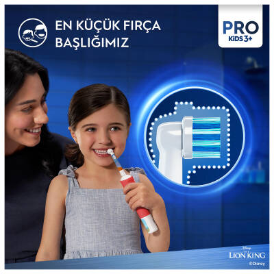 Oral-B Sarjlı Dıs Fırcası Kıds Pro 1Ct - 7