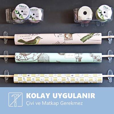 Command™ 17091-Cee Orta Boy Şeffaf Askı - 2