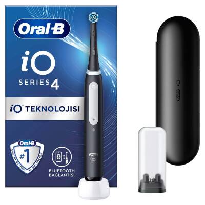 Oral-B Şarjlı/Elektrikli Diş Fırçası İo4 Siyah - 2