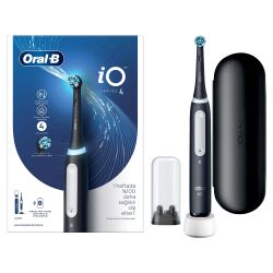 Oral-B Şarjlı/Elektrikli Diş Fırçası İo4 Siyah - 4
