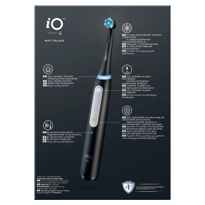 Oral-B Şarjlı/Elektrikli Diş Fırçası İo4 Siyah - 17