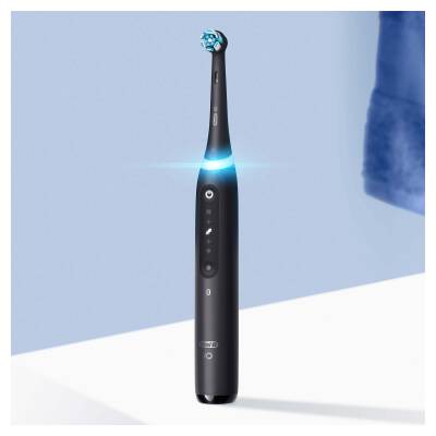 Oral-B Şarjlı/Elektrikli Diş Fırçası İo5 Siyah Yapay Zeka Teknolojili - 14