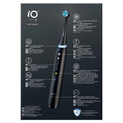 Oral-B Şarjlı/Elektrikli Diş Fırçası İo5 Siyah Yapay Zeka Teknolojili - 18