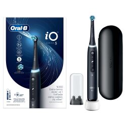 Oral-B Şarjlı/Elektrikli Diş Fırçası İo5 Siyah Yapay Zeka Teknolojili - 3