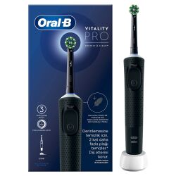 Oral-B Oral-B Vitality Pro Şarjlı Diş Fırçası Siyah Protect X Clean - 2