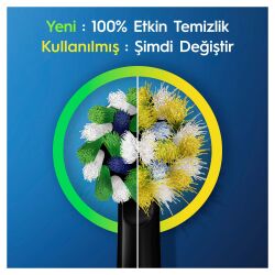 Oral-B Oral-B Vitality Pro Şarjlı Diş Fırçası Siyah Protect X Clean - 7
