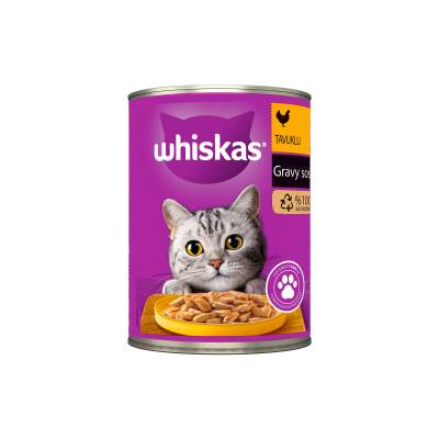 Whiskas Tavuklu Konserve Kedi Maması 400 G - 2