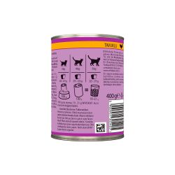 Whiskas Tavuklu Konserve Kedi Maması 400 G - 6