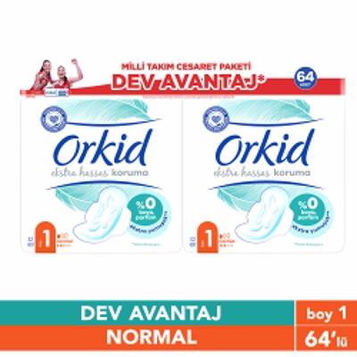 Orkid Ekstra Hassas Cesaret Paketi Normal 64Lü Yeni - 1