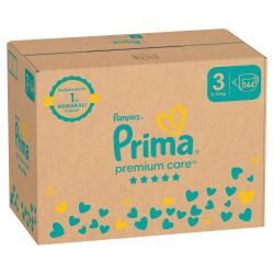 Prima Bebek Bezi Premium Care 3 Numara 144 Adet Aylık Fırsat Paketi - 2