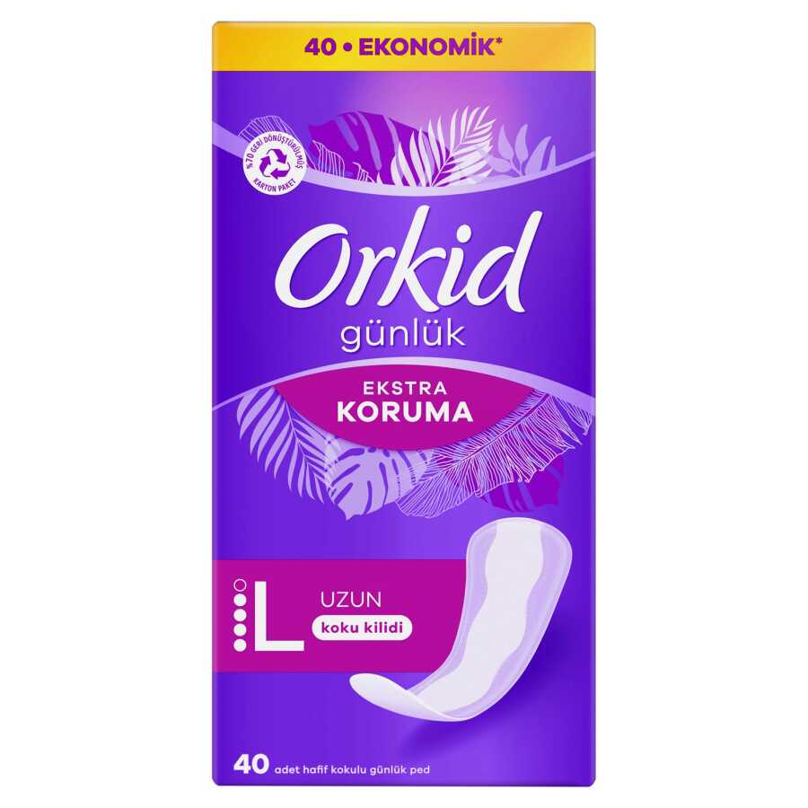 Orkid Günlük Ped Uzun 40Lı