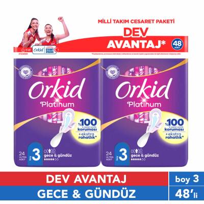 Orkid Platınum Cesaret Paketı Gece 48Lı Yenı - 1