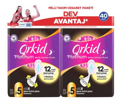 Orkid Platinum Cesaret Paketi Gece Ekstra Plus 40Li Yeni - 2