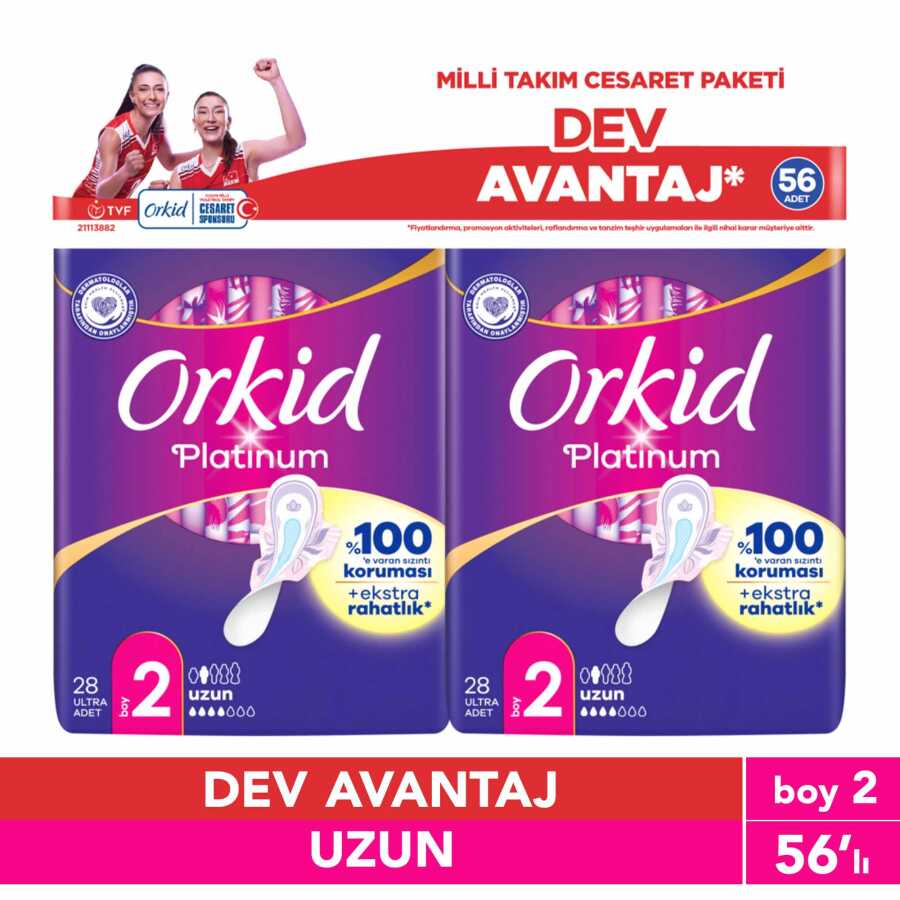  Orkid Platınum Cesaret Paketı Uzun 56lı Yenı