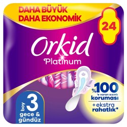 Orkid Platinum Dörtlü Paket Gece 24 adet - Orkid