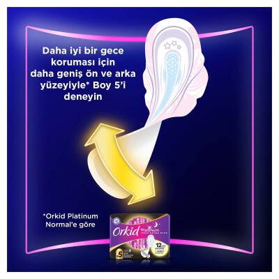 Orkid Platinum Dörtlü Paket Gece 24 adet - 6