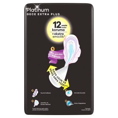 Orkid Platinum Dörtlü Paket Gece Ekstra Plus 20 Adet - 9
